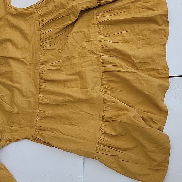 Old Navy Long-Sleeve Tiered Smocked Embroidered Mini Swing Dress / L. - Picture 7 of 10